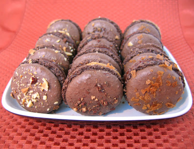 Macarons de chocolate a la flor de sal